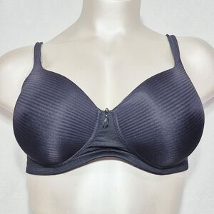 40C Radiant Vanity Fair 72389 72238 Full Coverage Comfort Wirefree Bra‎ Black